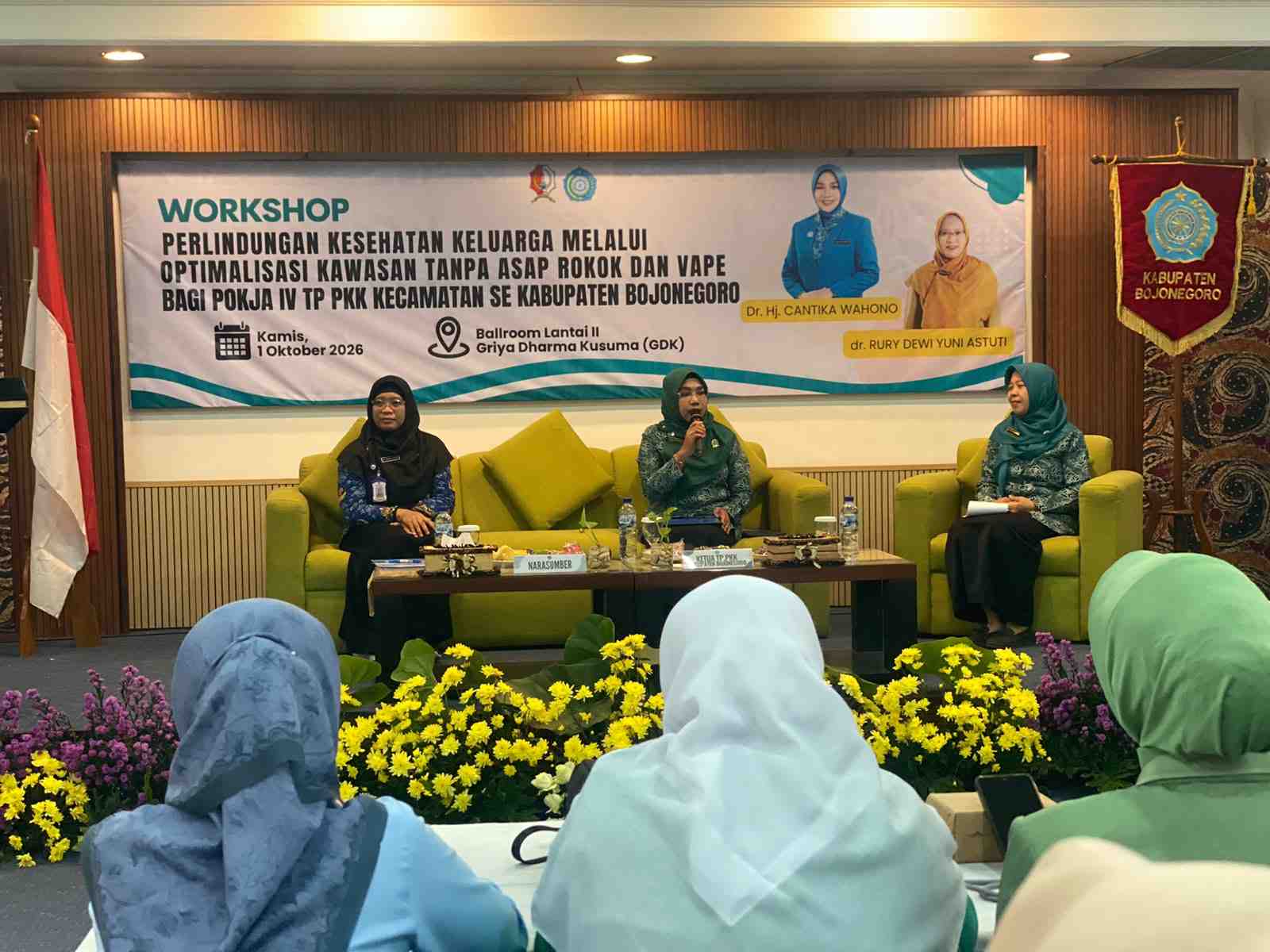 TP PKK Bojonegoro Ajak Kader Perkuat Perlindungan Keluarga dari Rokok dan Vape