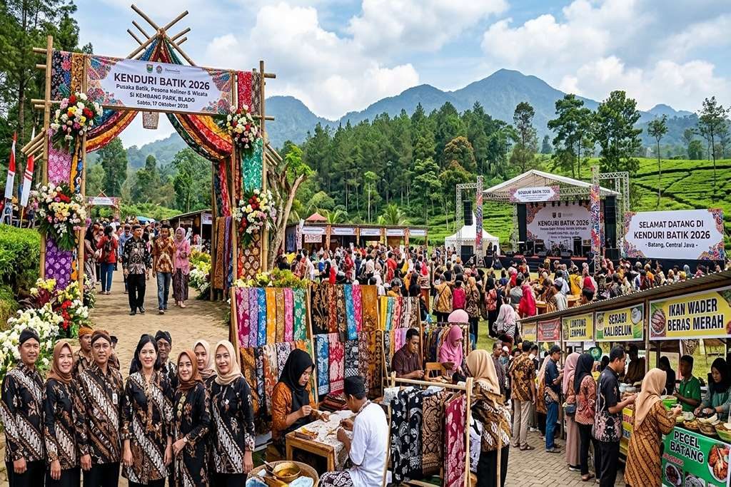 Gelaran Kenduri Batik 2026 di Batang Pamerkan Batik Rifaiyah hingga Spesial Ndarboy Genk Orkestra