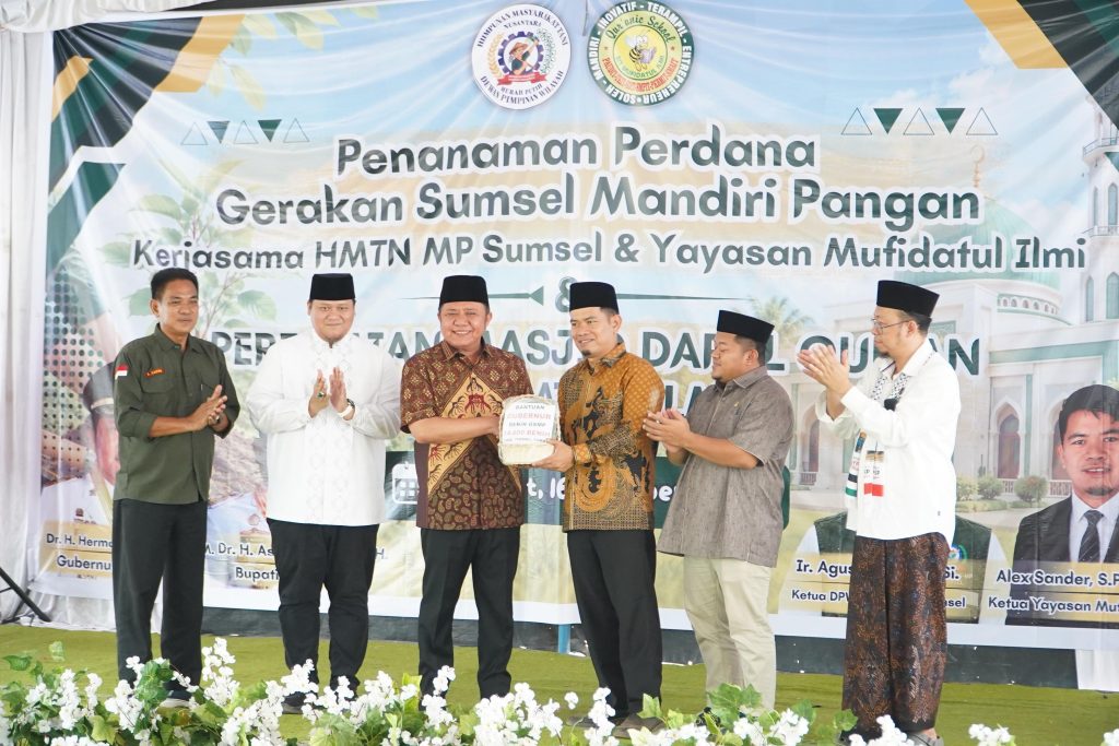 GSMP Masuk Pesantren, Pemprov Sumsel Perkuat Ketahanan Pangan
