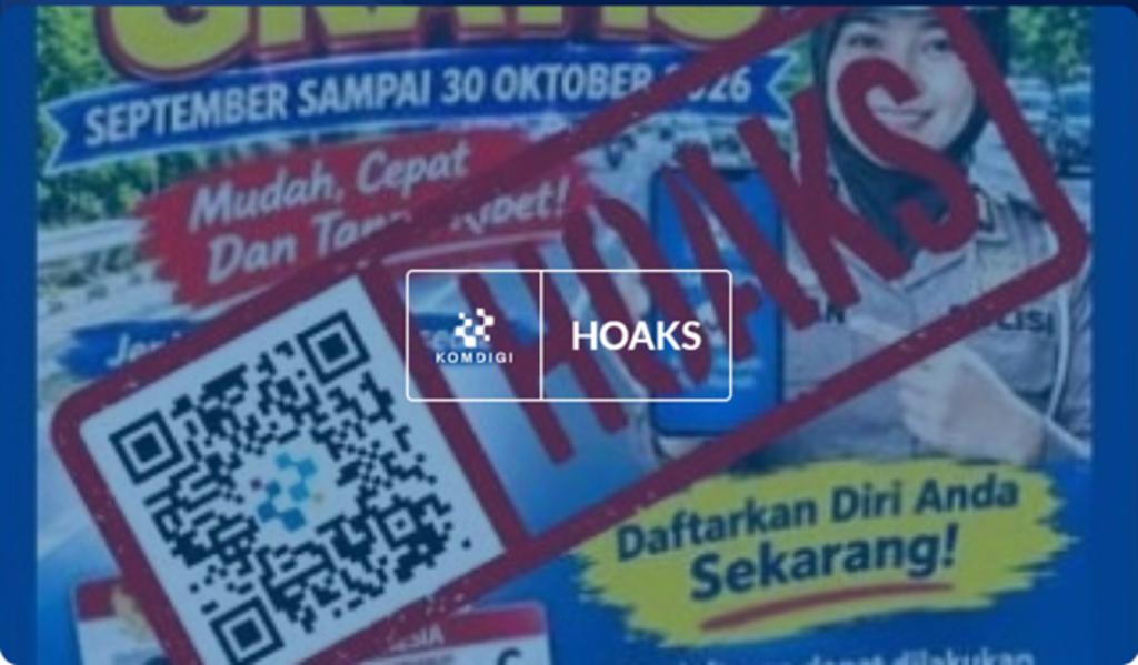 [HOAKS] Tautan Pendaftaran SIM Online Gratis Sepanjang Oktober 2026