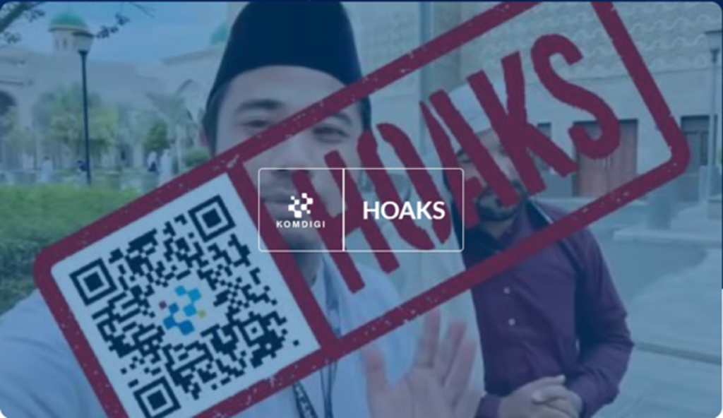 [HOAKS] Video Seorang Pria Mengaku Dapat Dana Hibah dari Arab Saudi