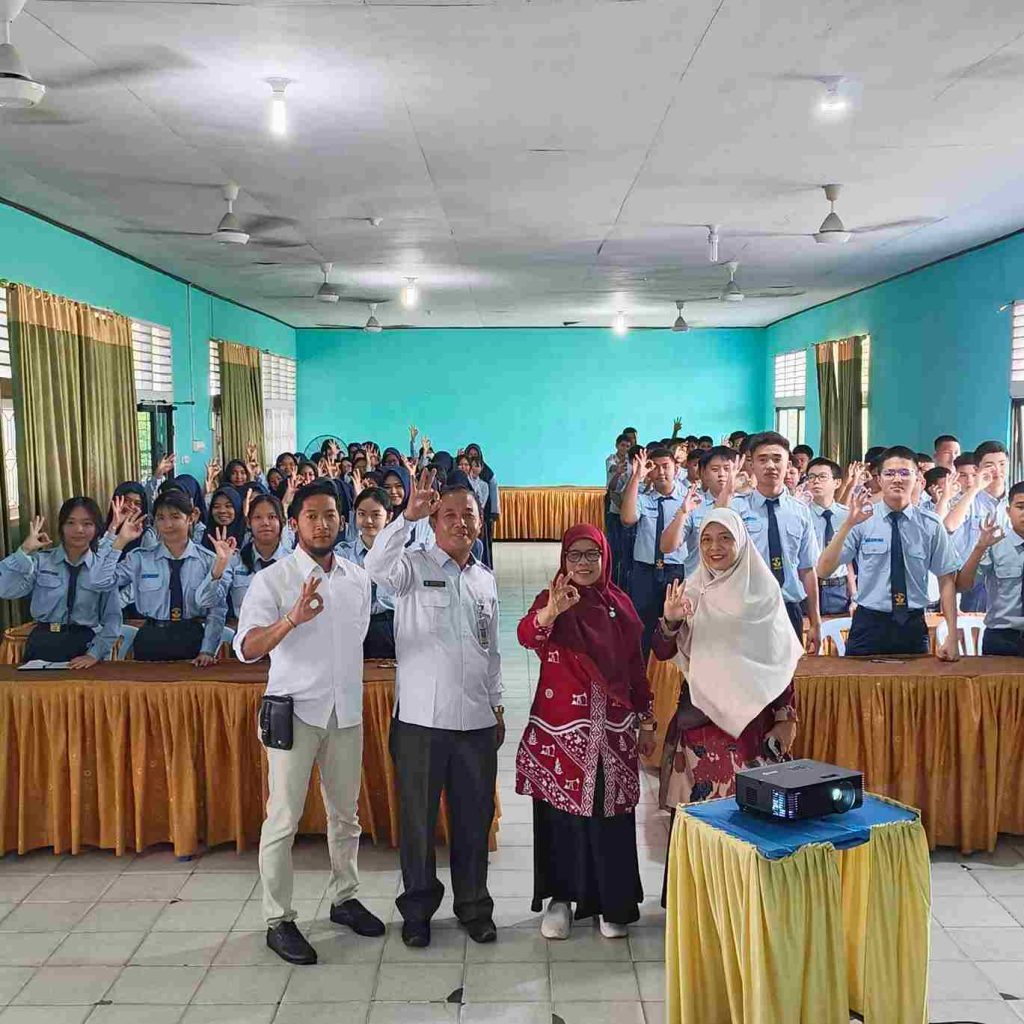 Bekali Pelajar dengan Pemahaman HIV/AIDS, KPA Bengkalis Sambangi Sekolah
