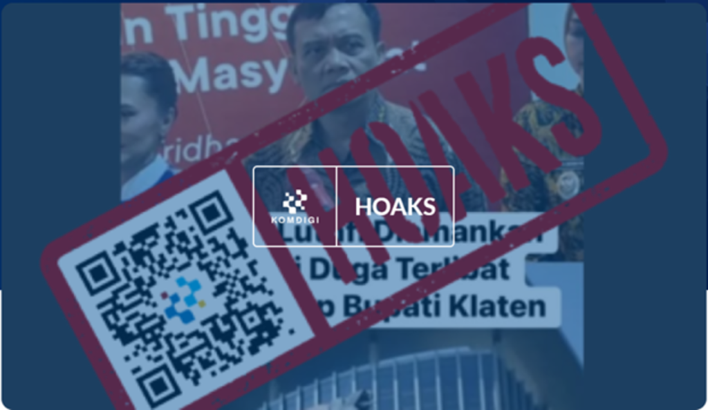 [HOAKS] Gubernur Jateng Ahmad Luthfi Ditangkap KPK