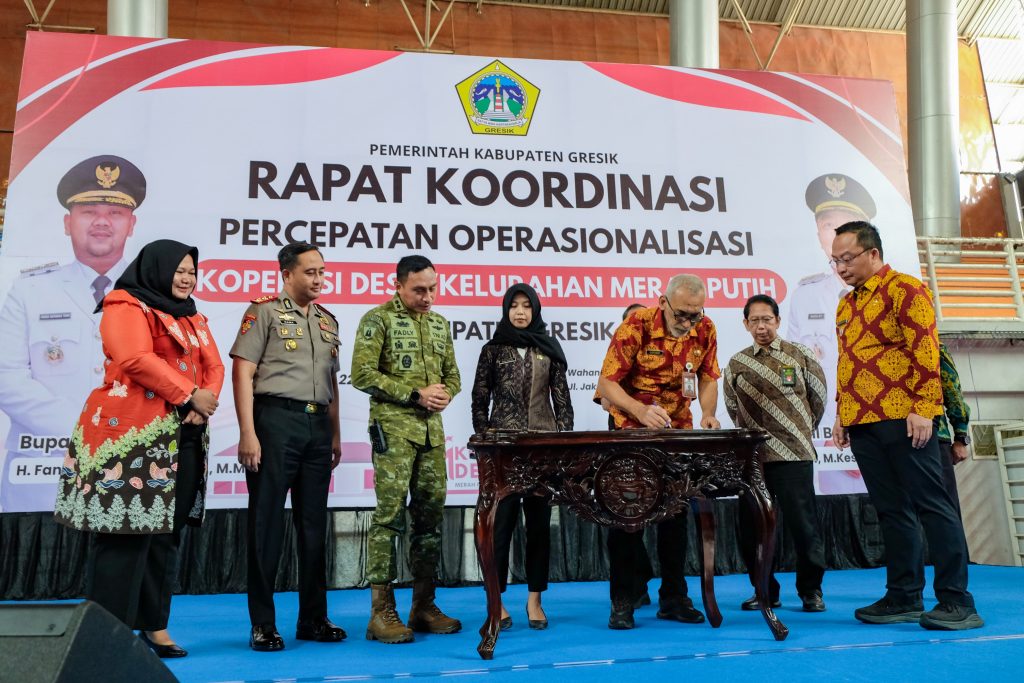 Gresik Percepat Operasionalisasi 356 Koperasi Merah Putih
