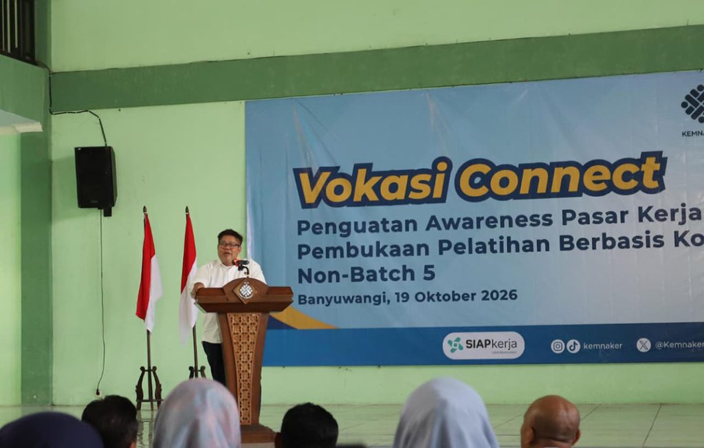 Pelatihan Vokasi Kemnaker di Banyuwangi Buka Akses Keterampilan Digital hingga Barista