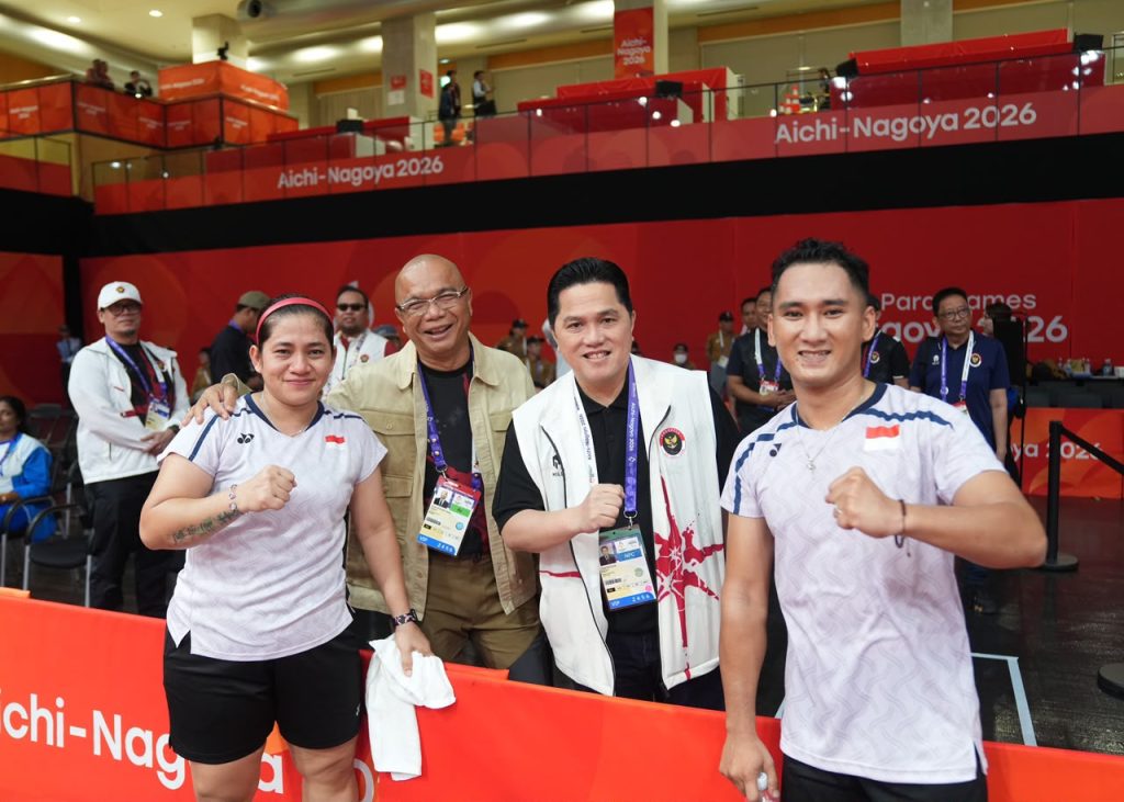 Menpora Erick Thohir Dampingi Atlet, Indonesia Lampaui Target dengan 10 Emas Asian Para Games 2026