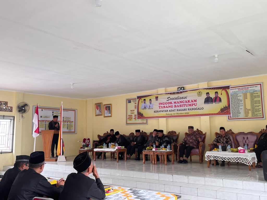 KAN Nanggalo Perkuat Pelestarian Adat Minangkabau melalui Sinergi dengan Pemko Padang