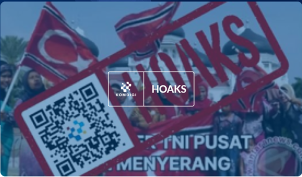 [HOAKS] TNI Bakal Serang Aceh pada 1 November 2026