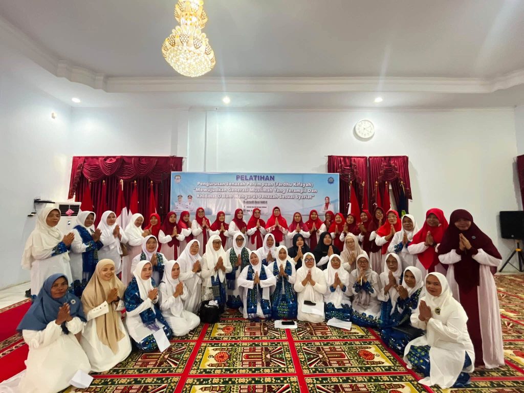 Cetak Relawan Fardu Kifayah, MTMP Seluma Latih Puluhan Perempuan Urus Jenazah