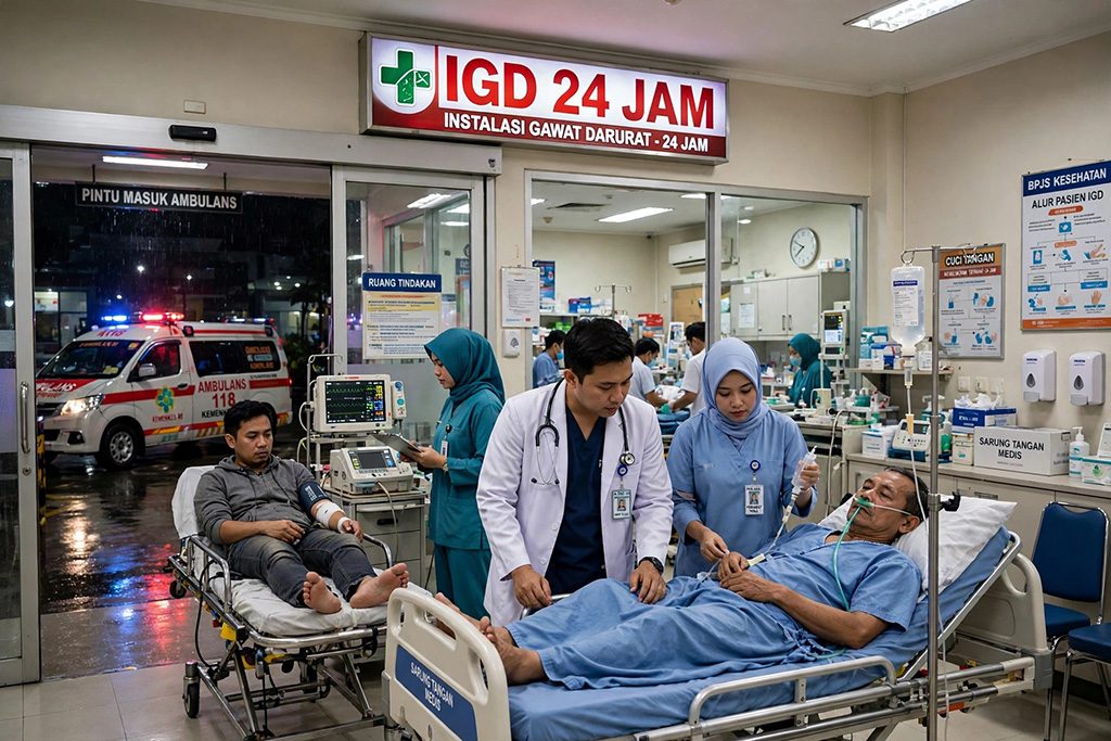 IGD RSUD Pasirian Layani 24 Jam, Keselamatan Pasien Didahulukan dari Administrasi