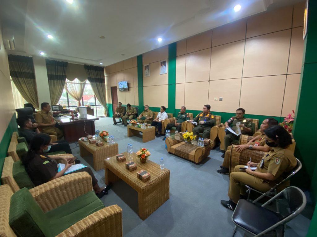 Jaga Keamanan Masyarakat, Pemkab Katingan Perkuat Koordinasi Kewaspadaan Dini