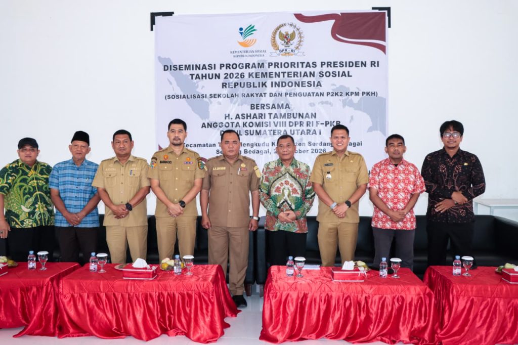 Wabup Sergai: Sekolah Rakyat dan P2K2 Perkuat Kesejahteraan Keluarga