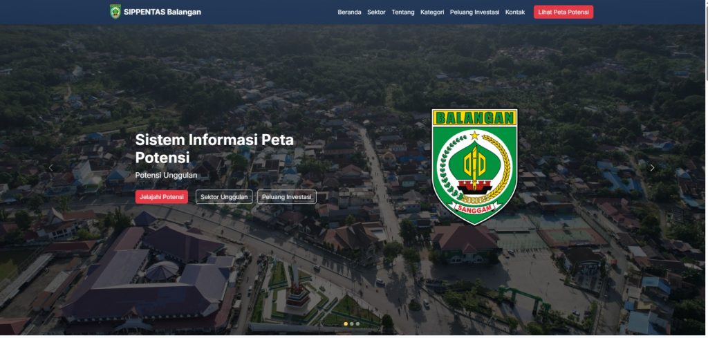 SIPPENTAS: Kini Potensi Investasi Balangan Bisa Dilihat Sampai ke Titik Lokasi