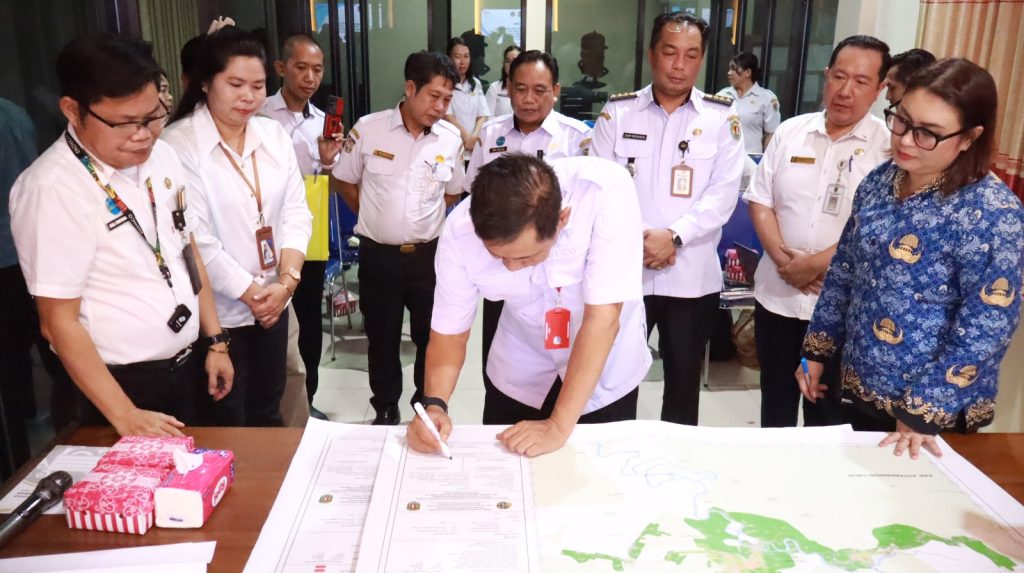 Peta Zona Nilai Tanah Katingan Diperbarui, Dukung Evaluasi PBB-P2 dan Kepastian Informasi Pertanahan
