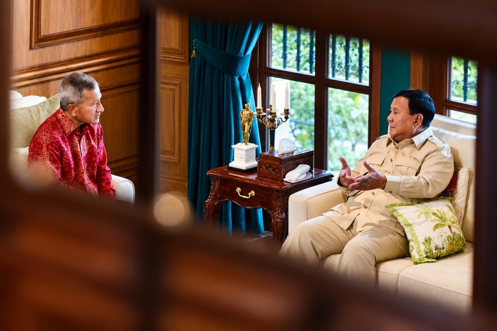 Seskab Ungkap Ada Pertemuan Tertutup Prabowo dengan Menlu Singapura