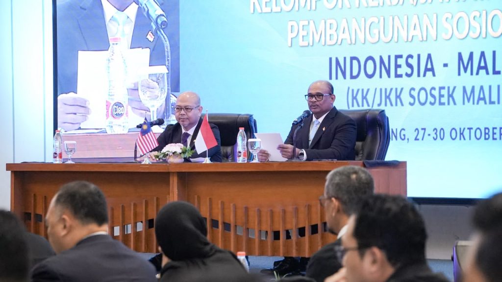 Indonesia–Malaysia Perkuat Kerja Sama Perbatasan, Bahas Kerja Sama Ekonomi-Sosial