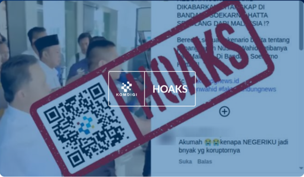[HOAKS] Video KPK Jemput Paksa Menteri Agraria Nusron Wahid pada 19 Oktober 2026