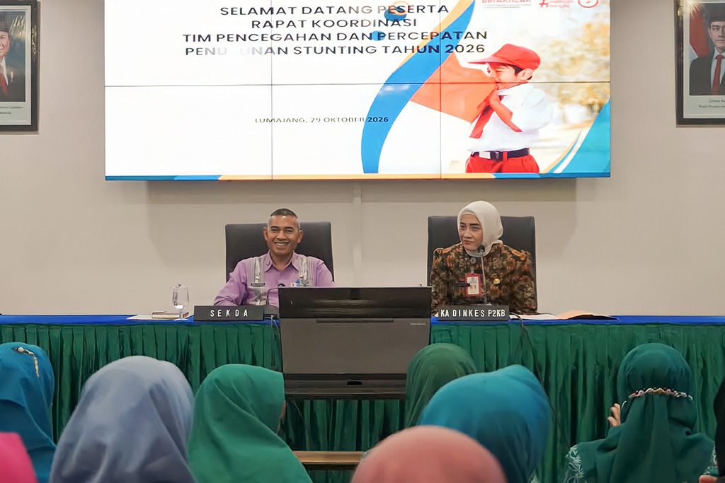 Evaluasi Cakupan Pengukuran Balita, Pemkab Lumajang Perkuat Pencegahan Stunting