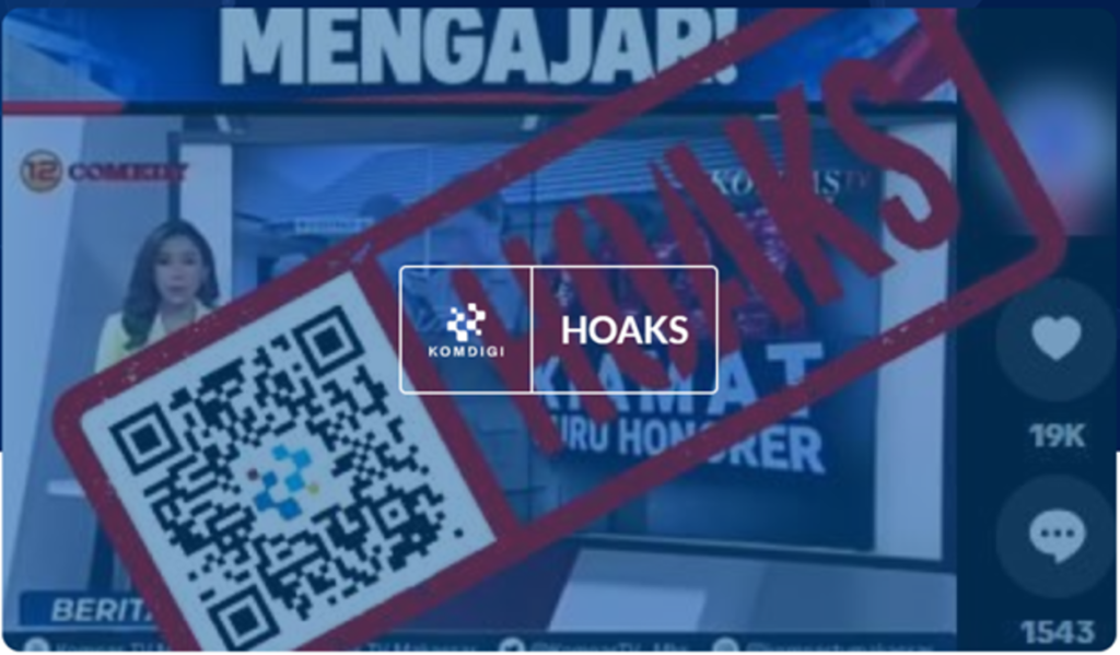 [HOAKS] Guru Non-ASN Dilarang Mengajar Mulai Januari 2027