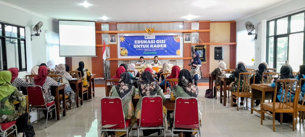 Digitalisasi Data Kesehatan Balita, Kader Posyandu Lumbungrejo Sleman Ikuti Edukasi Gizi