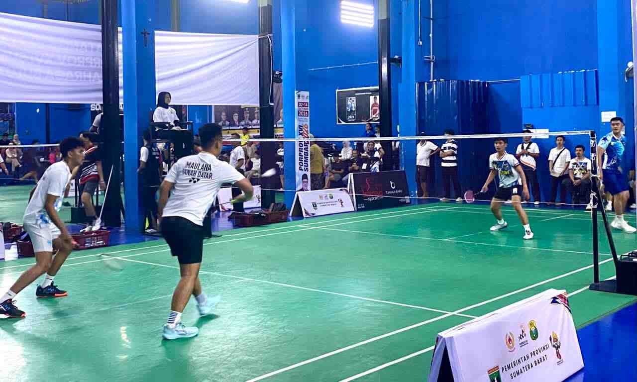 Bulutangkis Porprov Sumbar 2026 Digelar Delapan Hari, Tujuh Emas Diperebutkan