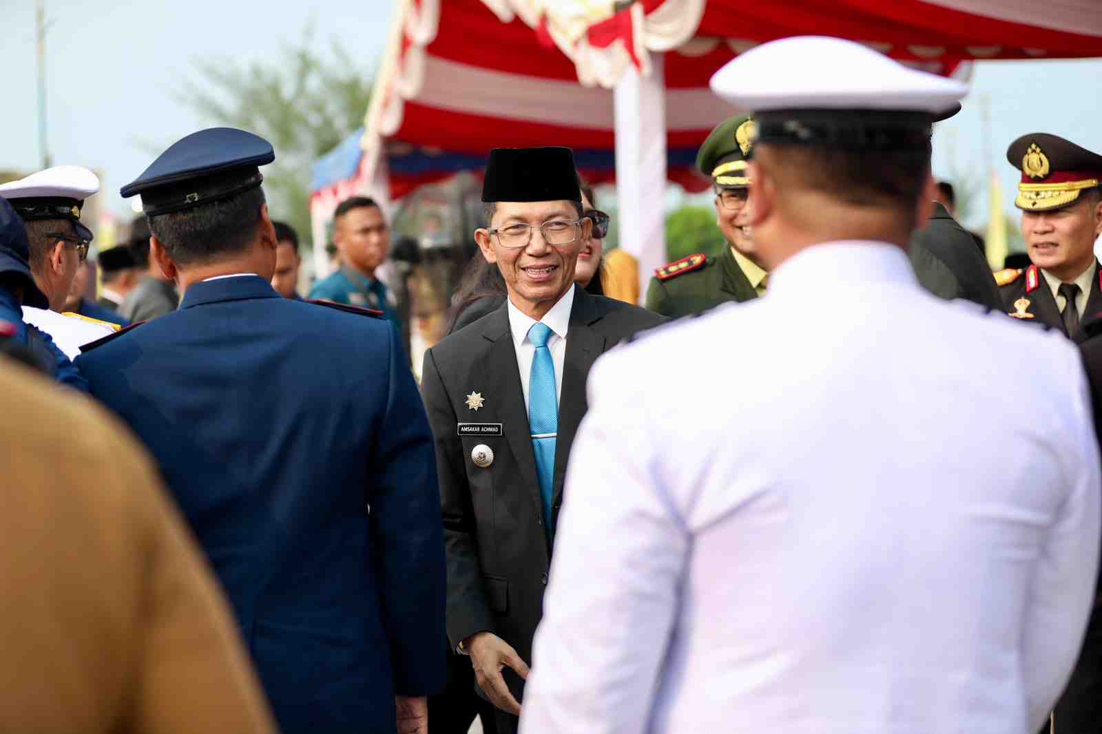 HUT ke-81 TNI,Amsakar: Perkuat Sinergi Jaga Keamanan dan Percepat Pembangunan