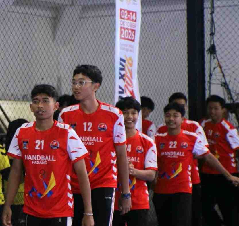Bola Tangan Putra-Putri Padang Lolos Semifinal Porprov Sumatra Barat 2026