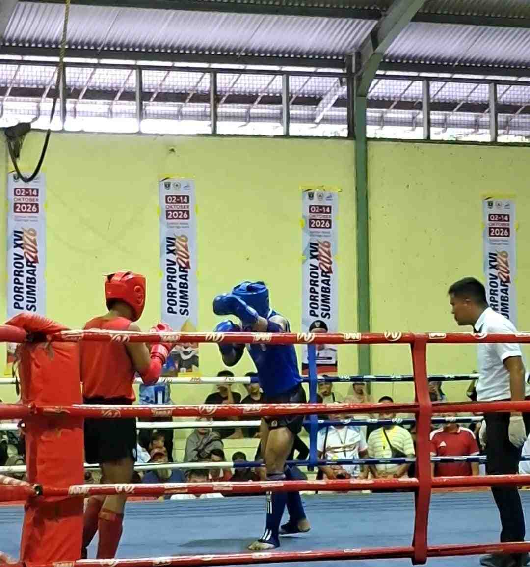 Muaythai Padang Raih Delapan Medali di Porprov Sumbar 2026