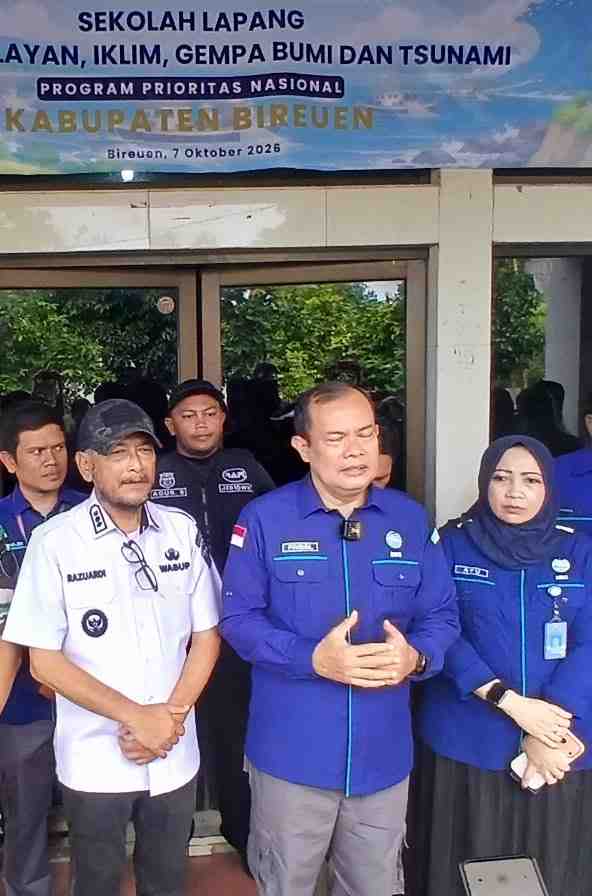 BMKG Bekali Warga Bireuen Baca Cuaca, Iklim, hingga Risiko Gempa