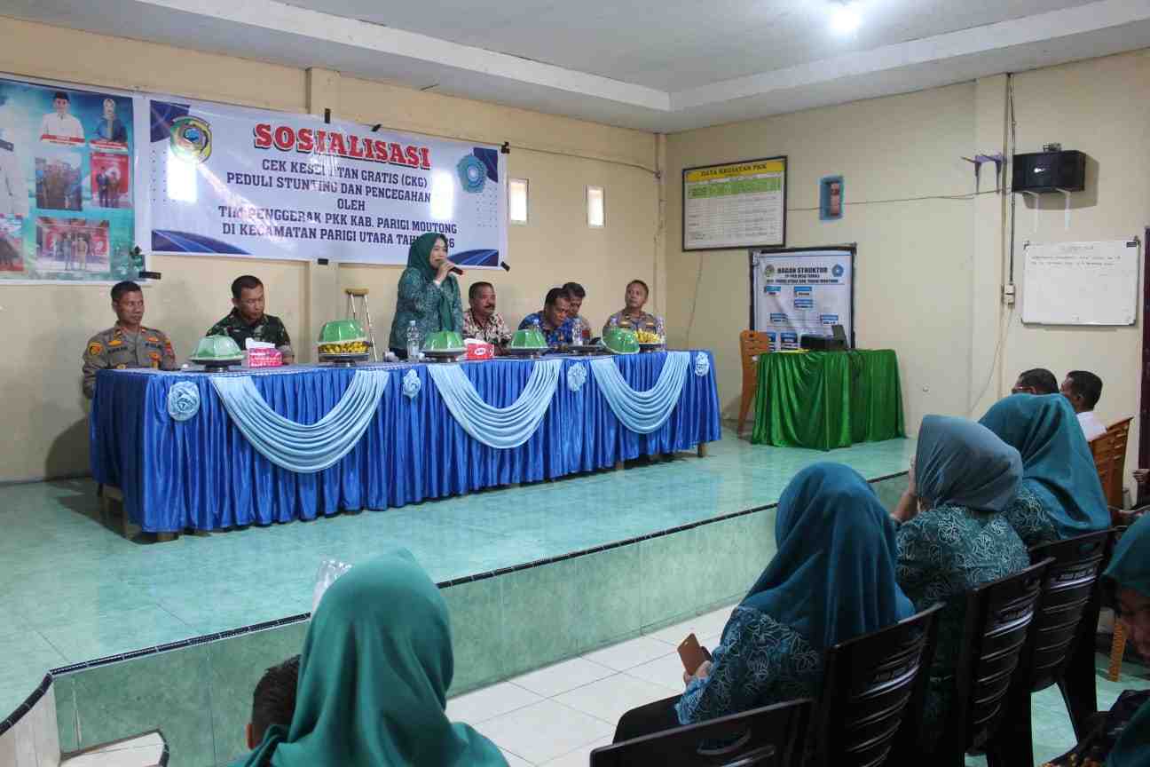 PKK Parigi Moutong Dorong Skrining Ibu Hamil dan Gerakan Donor Darah