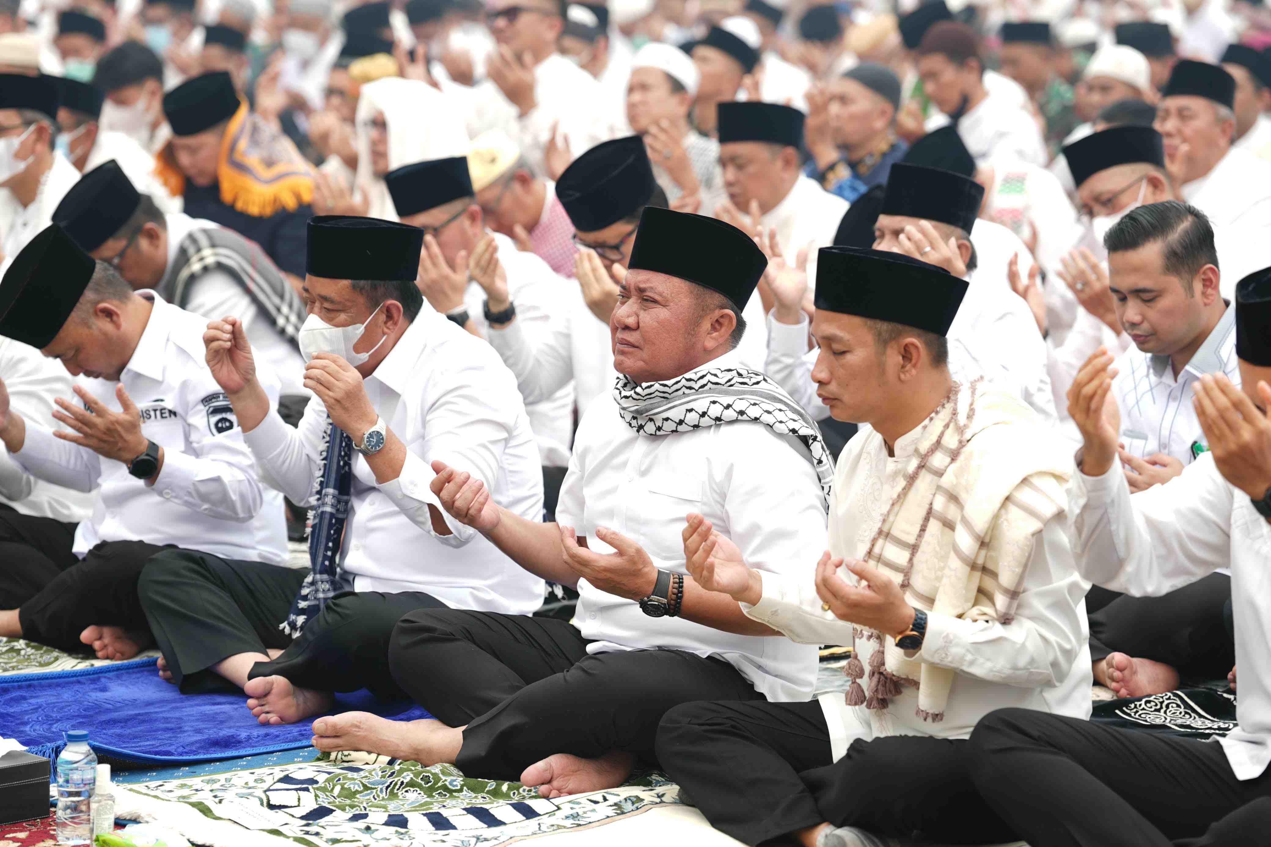 Ikhtiar Hadapi Karhutla, Pemprov Sumatra Selatan Gelar Salat Istisqa dan Doa Bersama