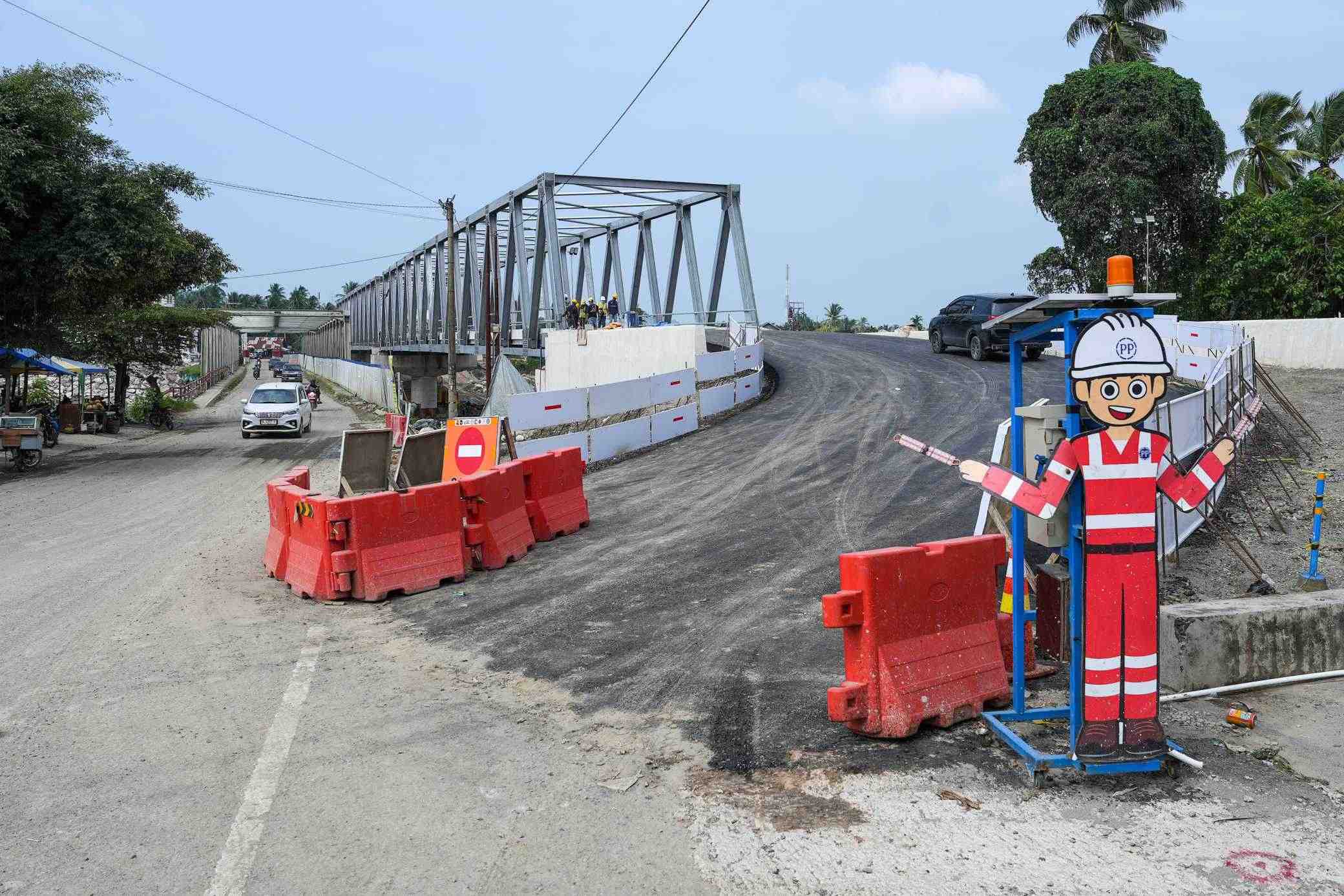 Hari Ini Jembatan Teupin Mane Dibuka untuk Fungsional Jalan