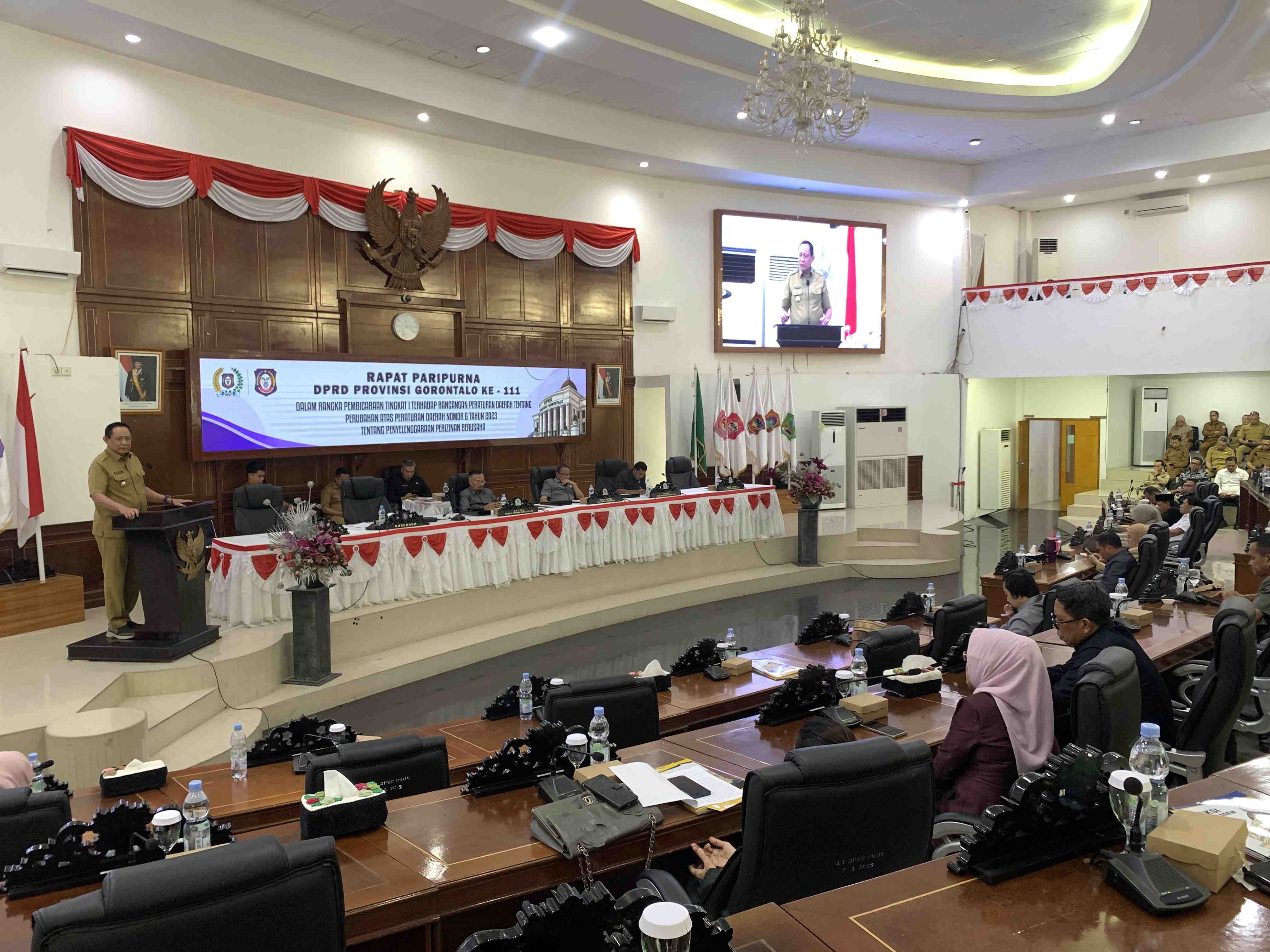Gubernur Gorontalo Dorong Kemudahan Perizinan Usaha  Bagi Investor