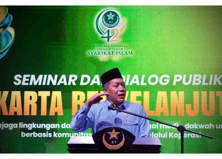 Napak Tilas Gagasan Tjokroaminoto, Menkop Ferry Jadikan Koperasi Urat Nadi Dakwah Ekonomi Syariah