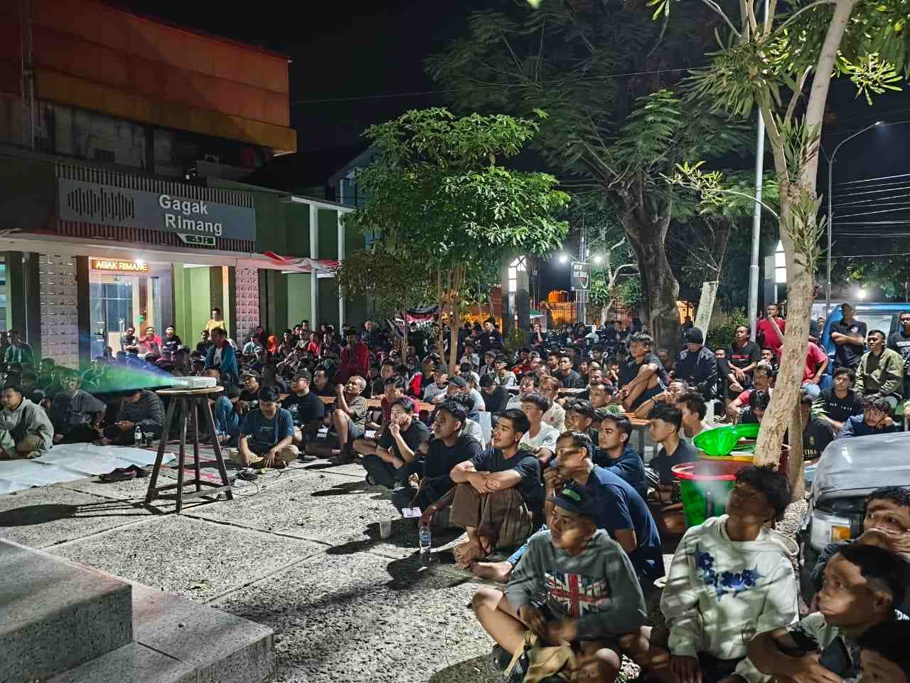 Nobar LPPL Gagak Rimang Blora, Saksi Sukses Timnas Cetak Sejarah baru