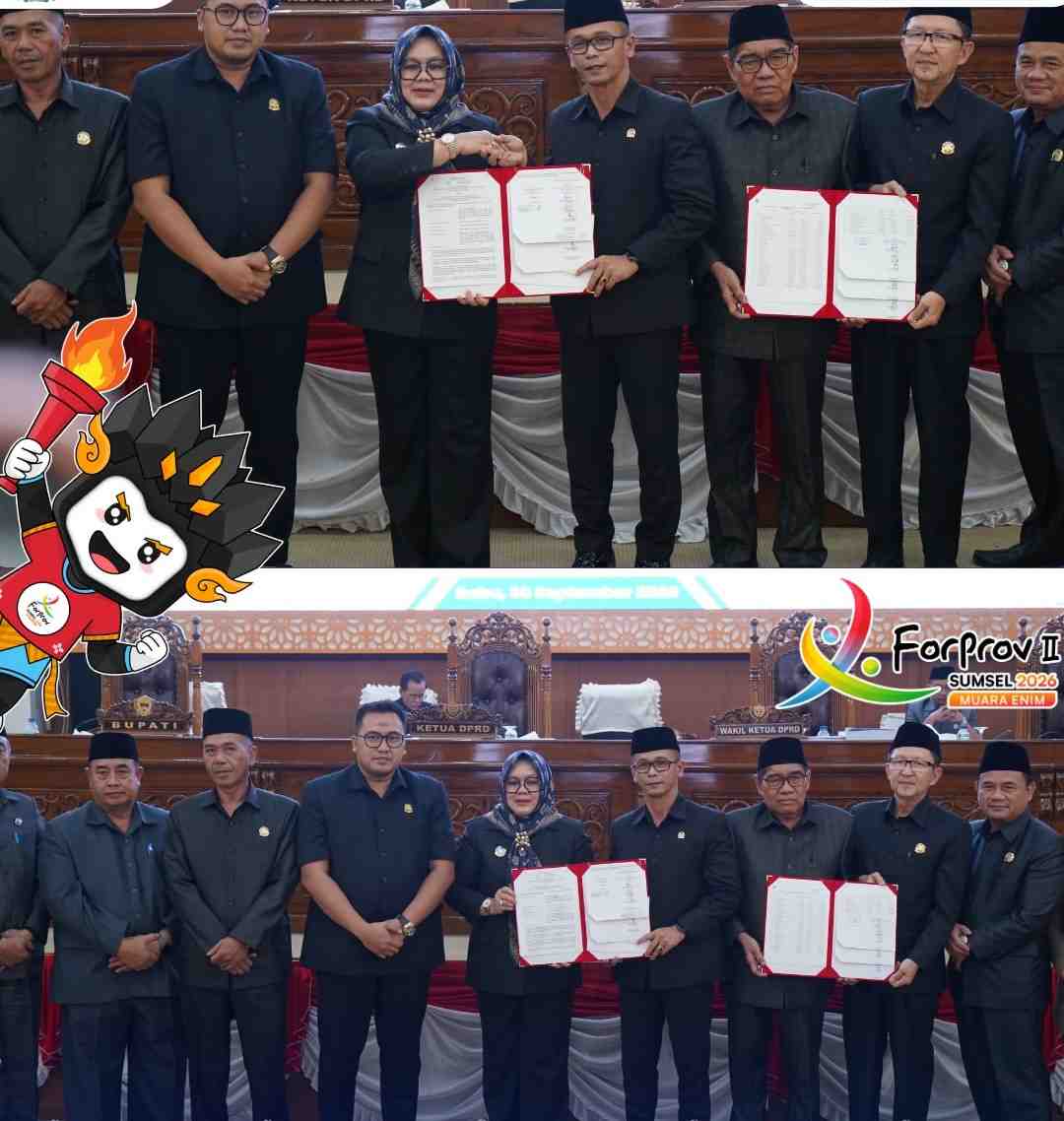 APBD-P Muara Enim 2026 Disahkan, Belanja Daerah Capai Rp2,5 Triliun