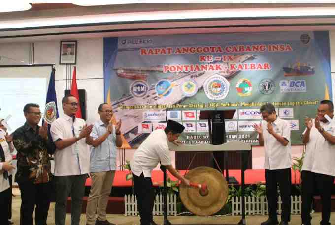 Wali Kota Pontianak Bahasan Dorong INSA Perkuat Konektivitas Laut dan Logistik