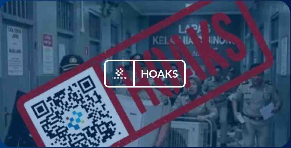 [HOAKS] Foto Petugas Evakuasi Fasilitas Mewah di Lapas Cibinong
