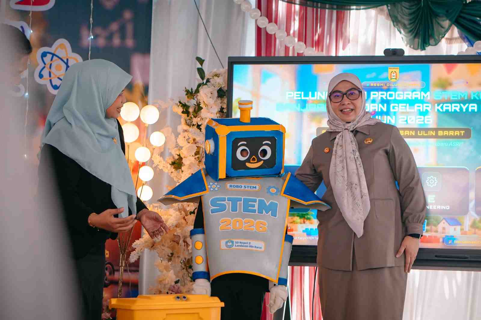 SD N 2 Landasan Ulin Barat Jadi Sekolah STEM Nasional, Banjarbaru Dorong Siswa Jadi Inovator
