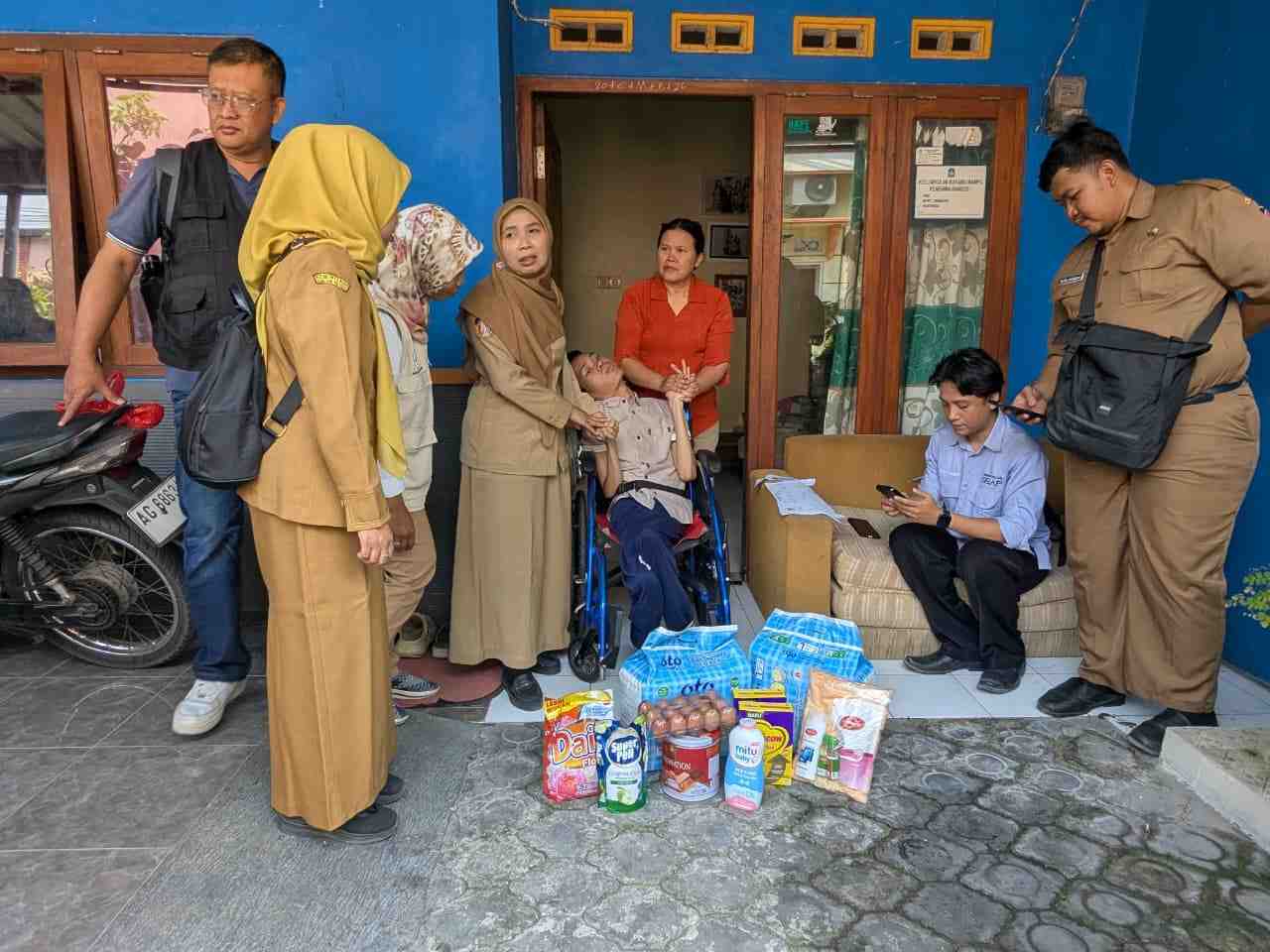 Pemkot Blitar Dampingi Penyandang Disabilitas Berat