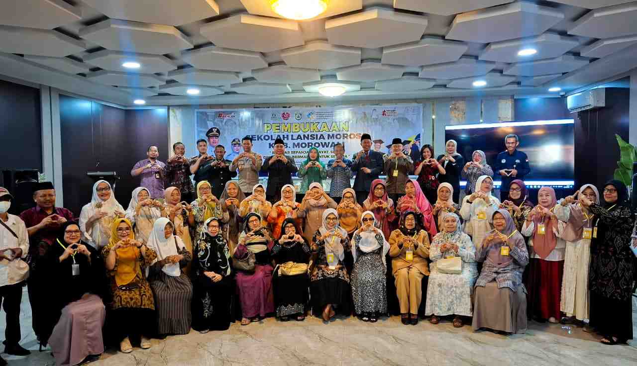 Pemkab Morowali Luncurkan Sekolah Lansia Moroso untuk Tingkatkan Kualitas Hidup Lansia