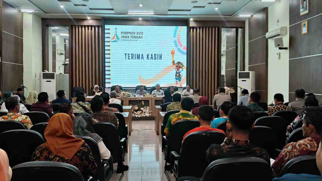 Demak Matangkan Venue dan Pengamanan Jelang Porprov XVII Jawa Tengah