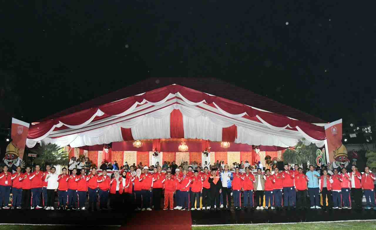Porprov Sumbar XVI Resmi Dibuka, Padang Targetkan Juara Umum
