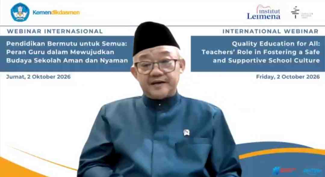 Mendikdasmen: Keteladanan Guru Kunci Wujudkan Sekolah Aman dan Nyaman