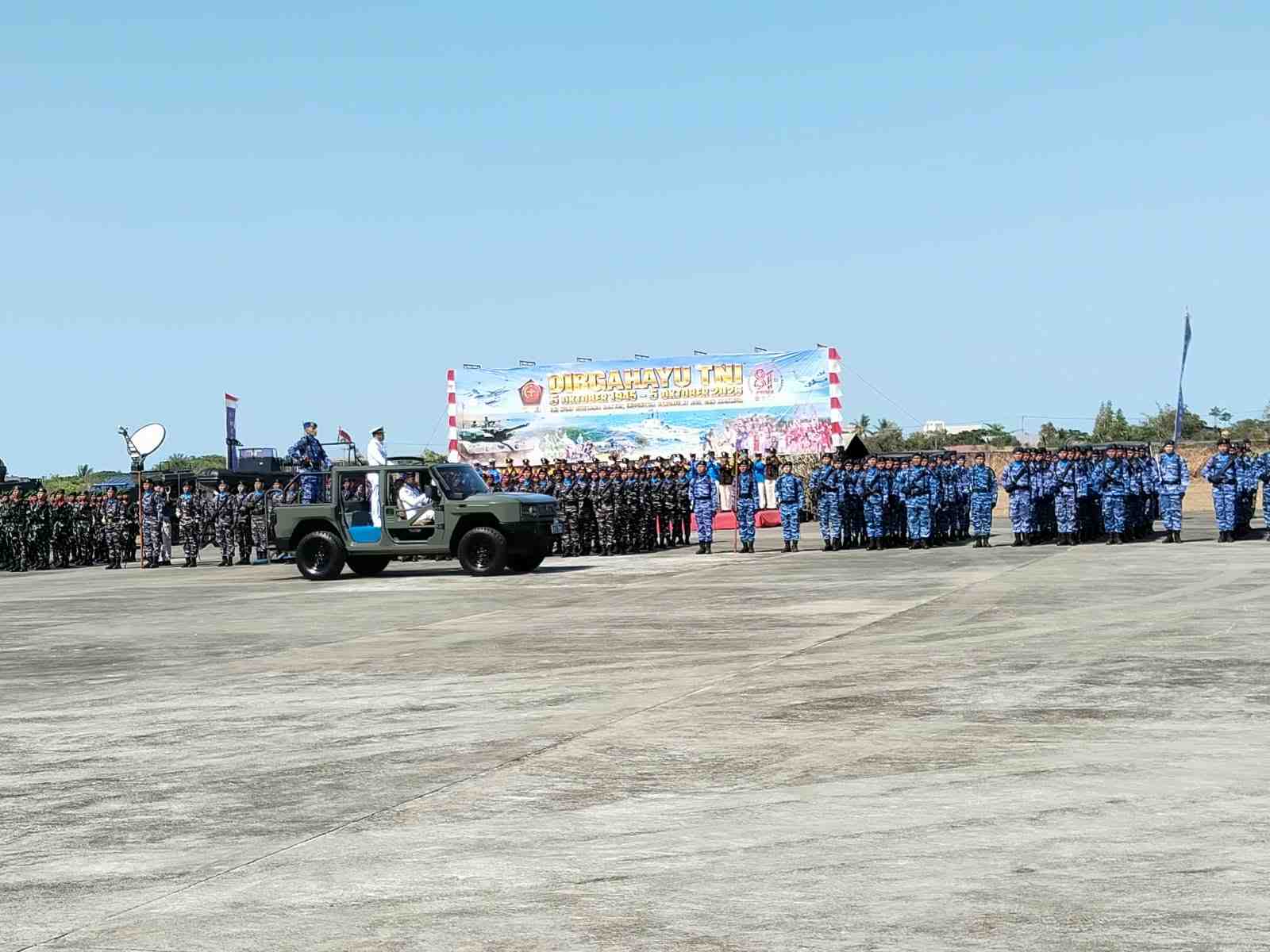 HUT Ke-81 TNI di Merauke, Prajurit Tegaskan Komitmen Pengabdian