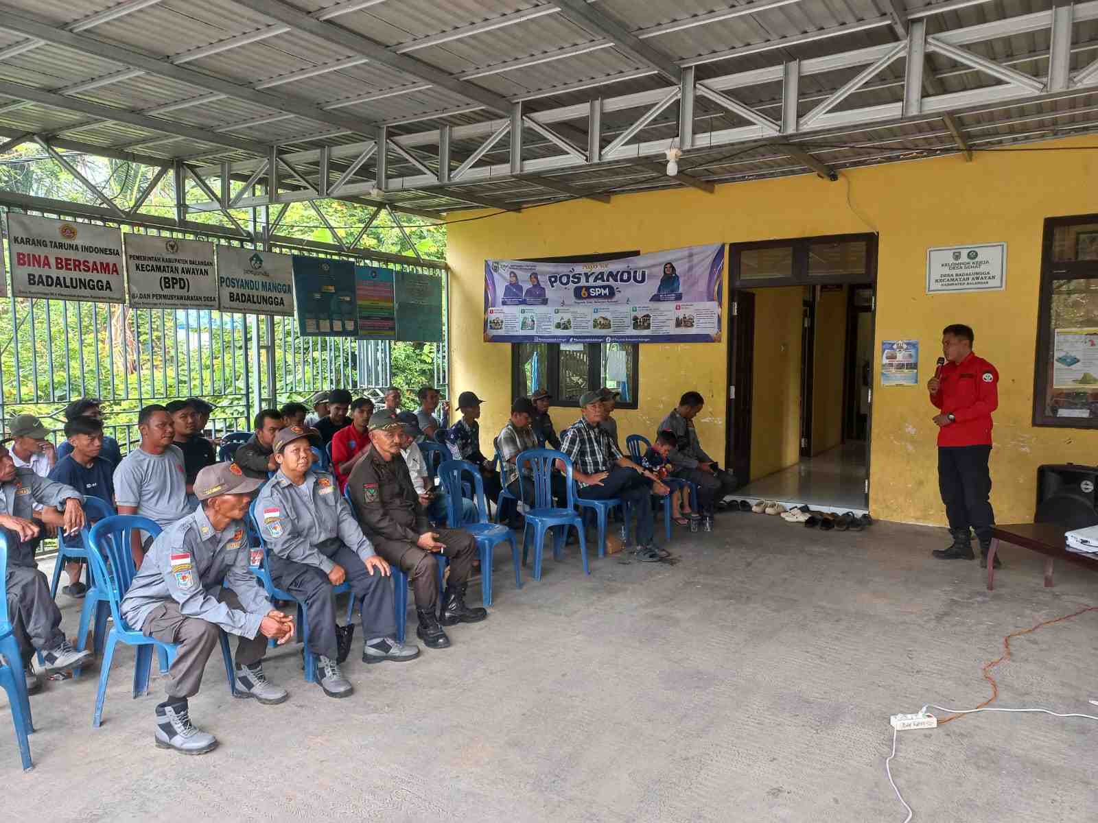 Cegah Karhutla Sejak Dini, Daops Manggala Agni Kalimantan VI Bentuk Masyarakat Peduli Api di Desa Badalungga