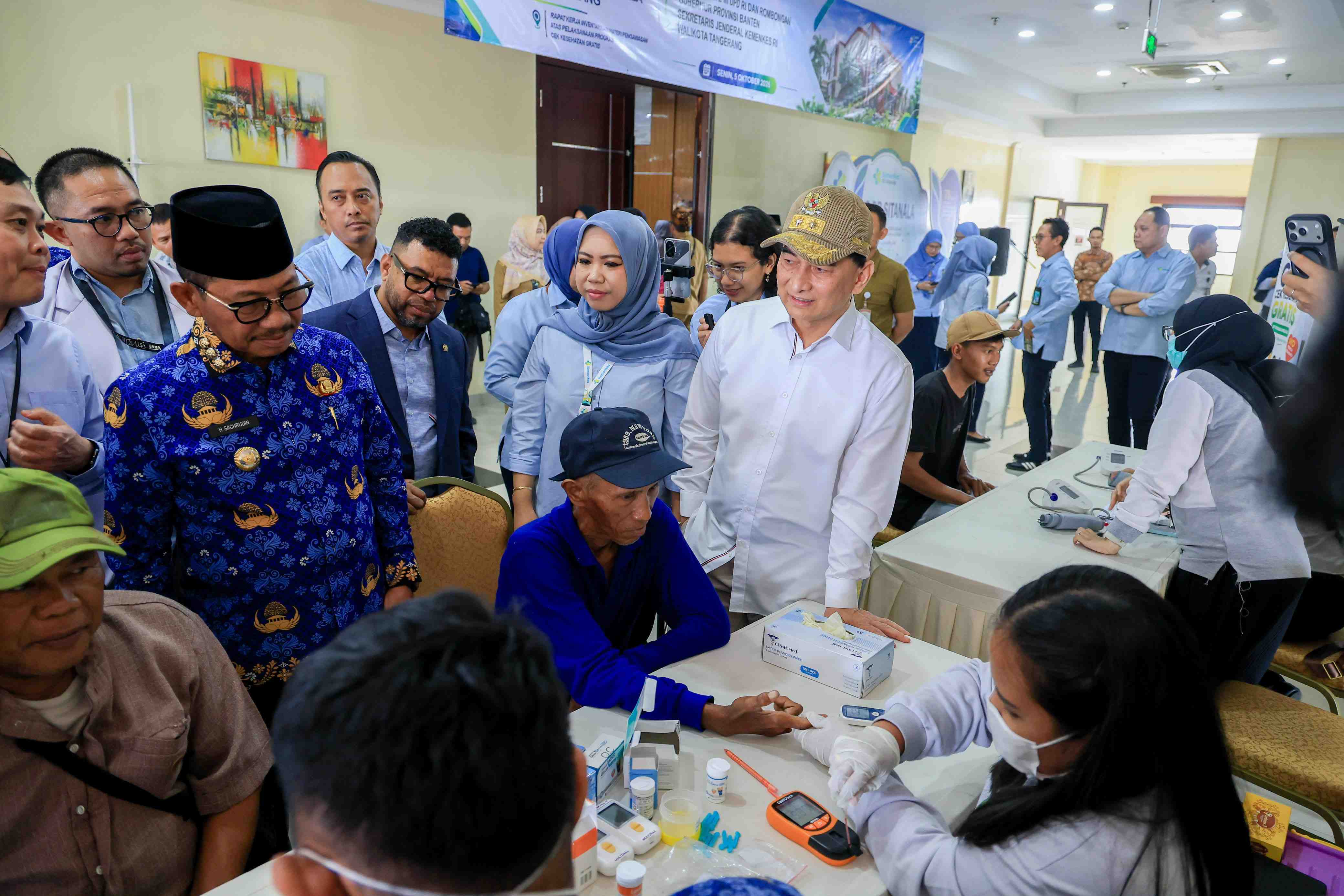 Capaian CKG Banten Tertinggi Kedua Nasional