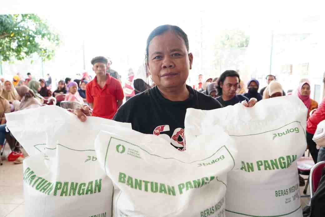 Sebanyak 967,5 Ribu Ton Bantuan Pangan Beras Juli-September Tuntas