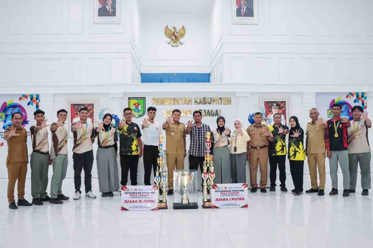Wabup Sergai Dorong Pembinaan Atlet Sejalan dengan Pendidikan