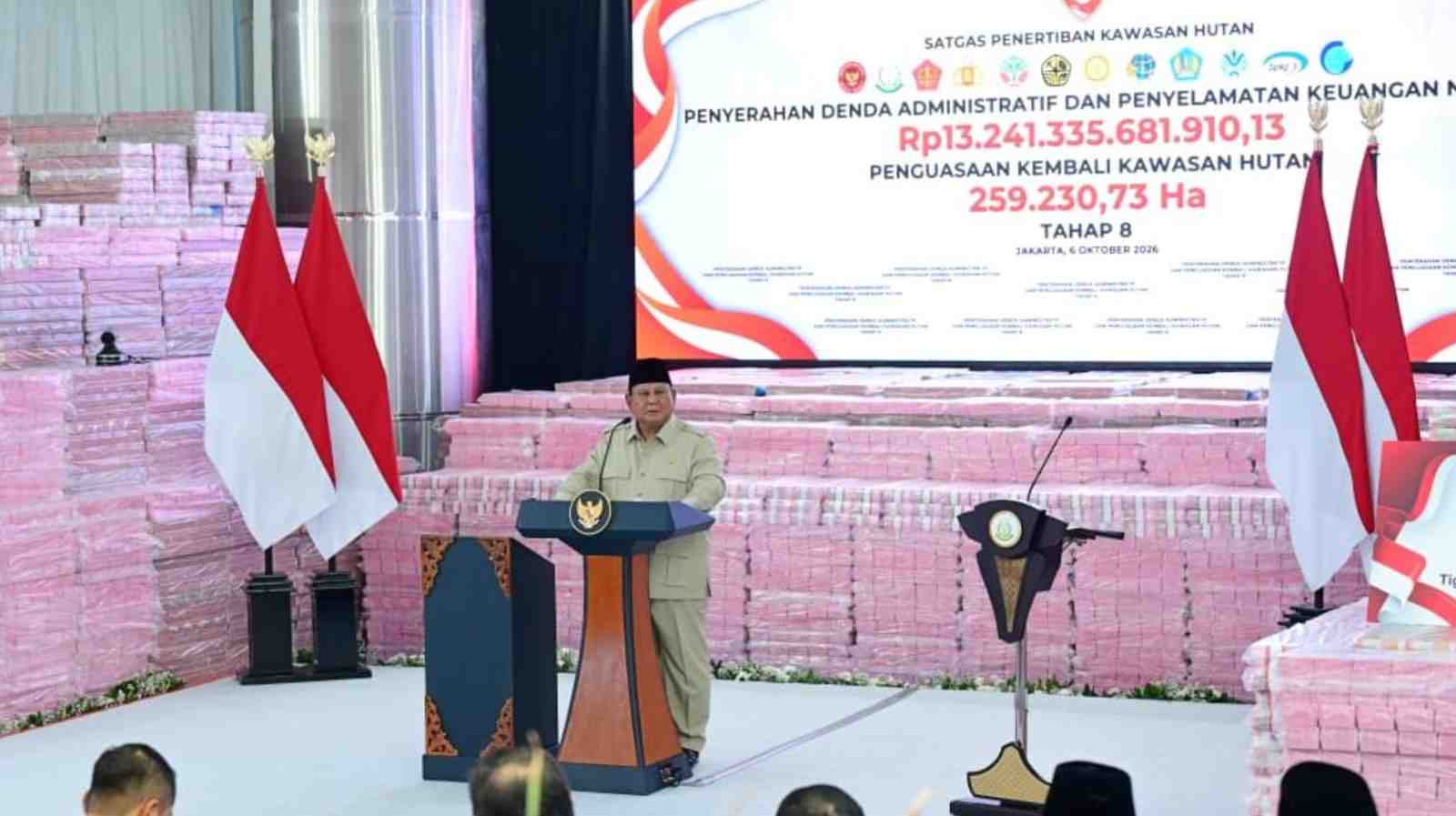 Nilainya Hampir Rp400 Triliun, Presiden Ungkap Besarnya Aset Kawasan Hutan Milik Negara yang Diselamatkan